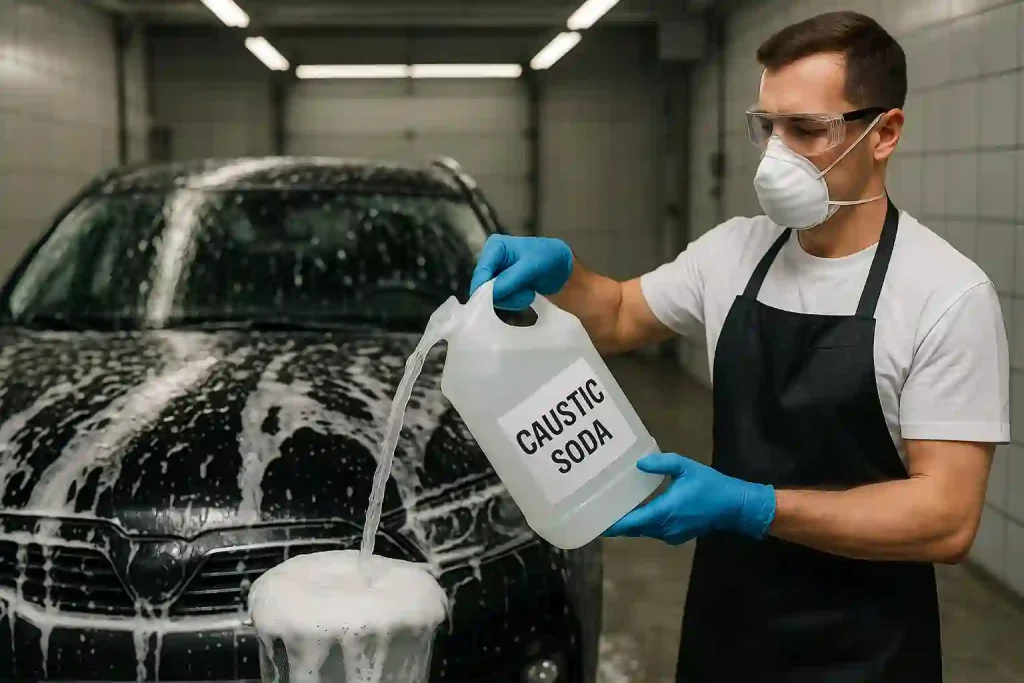 Main Applications of Caustic Soda in Car Wash