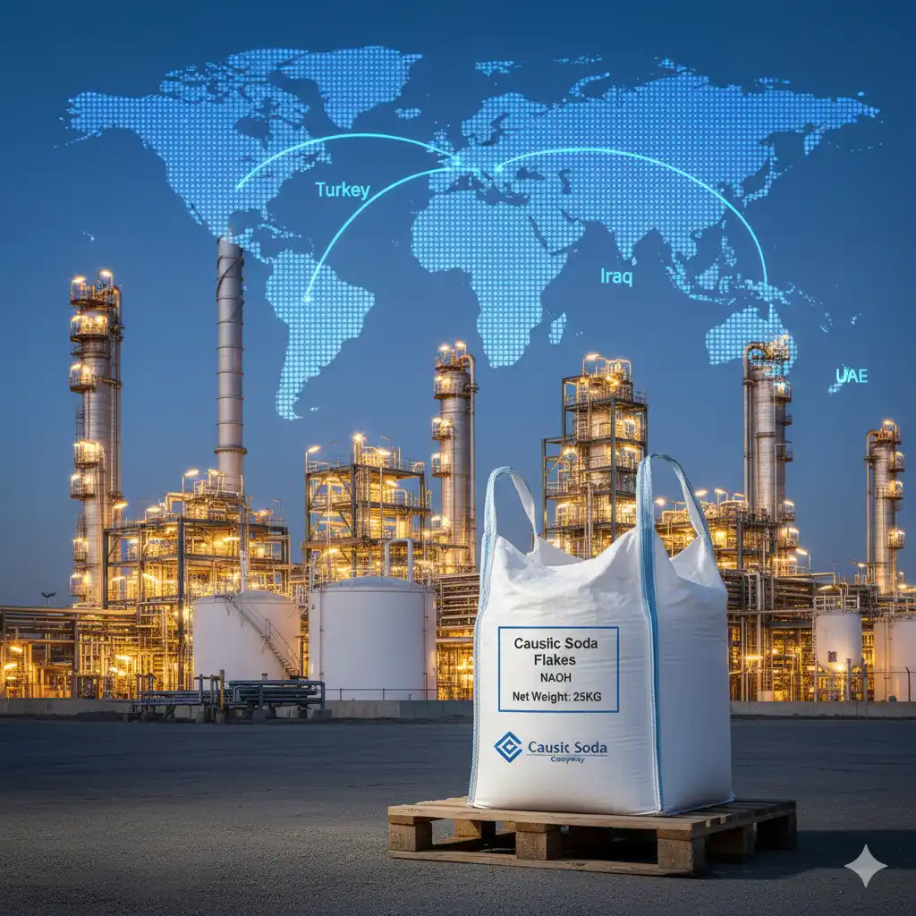 caustic soda packaging export