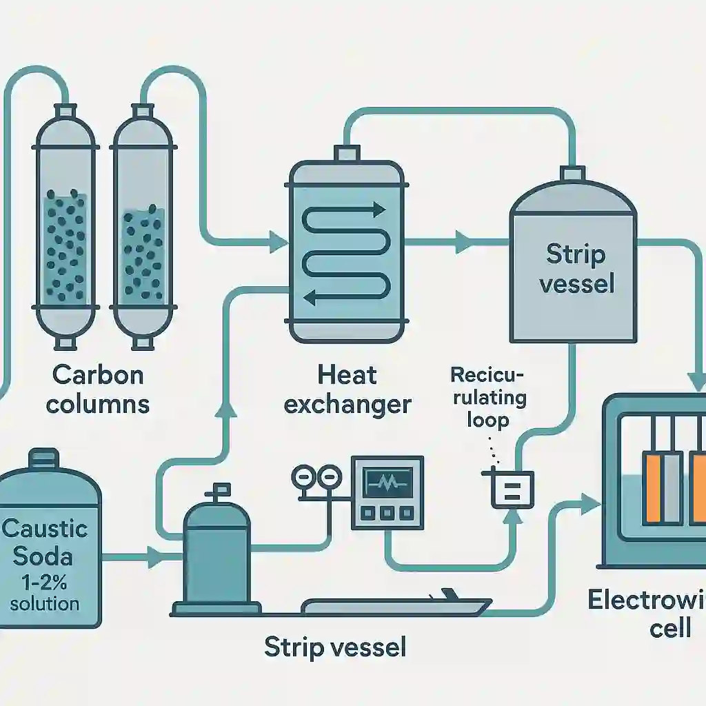 کاربردهای عملی و گسترده سود پرک در استخراج طلا