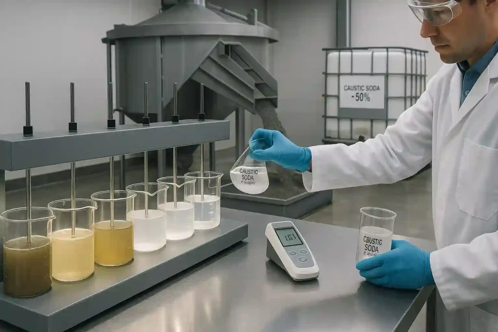 نقش سدیم هیدروکسید در جداسازی طلا از فلزات پایه