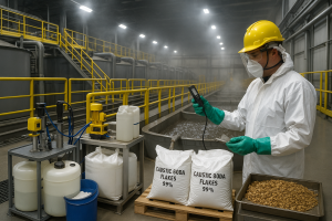 سود پرک در استخراج طلا: نقش کلیدی سدیم هیدروکسید در فرآیندهای شیمیایی و معدنی