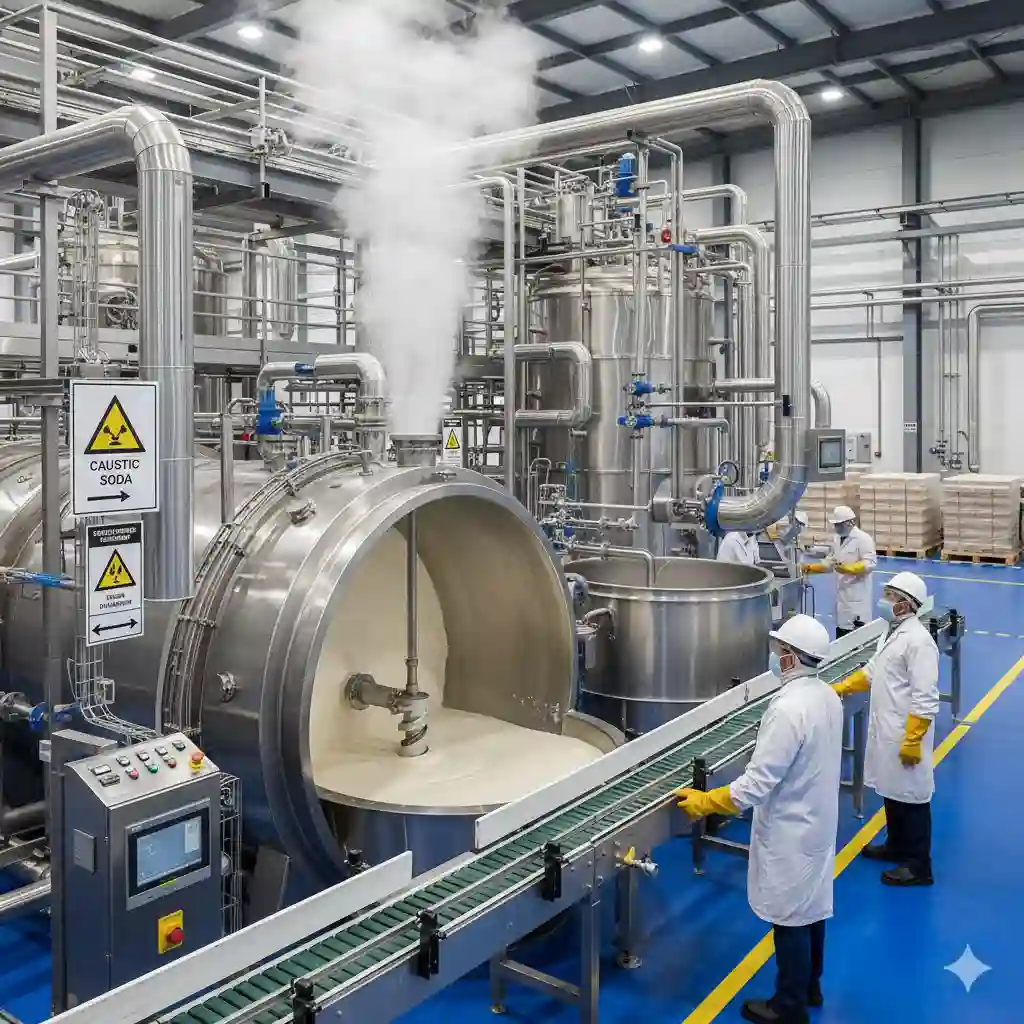 Application of Caustic Soda in Soap and Detergents