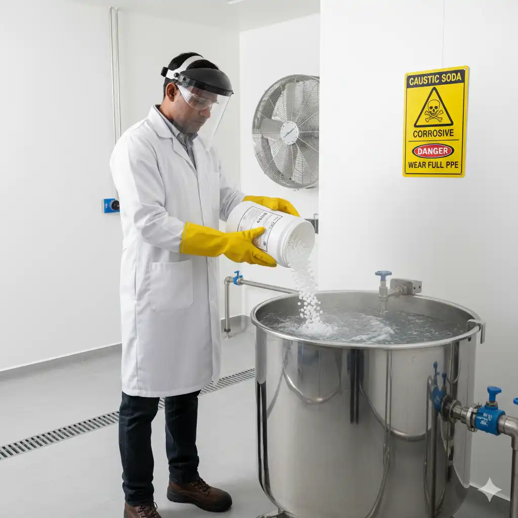 Application of Caustic Soda in Water Treatment..