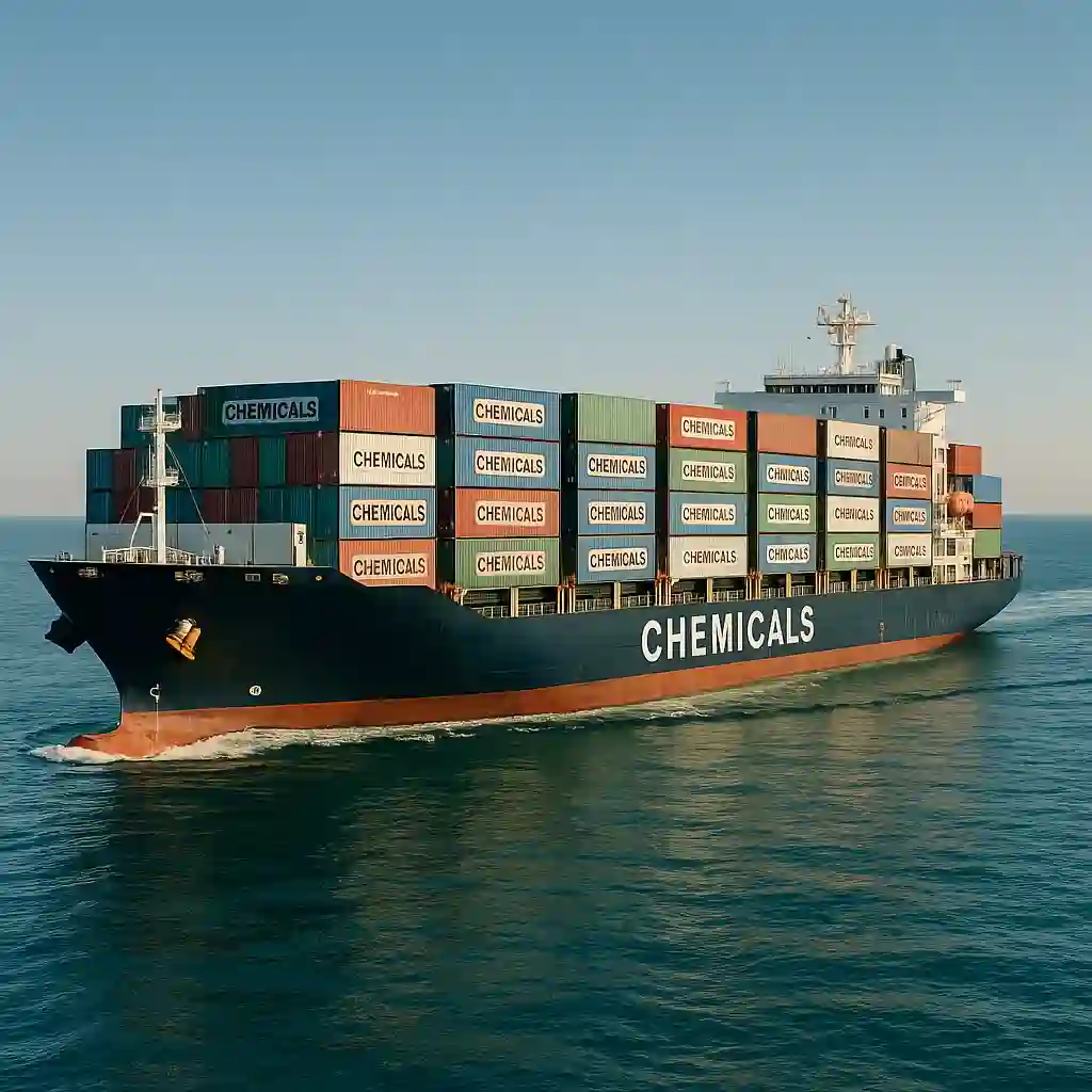 Export Caustic Soda to the Persian Gulf..