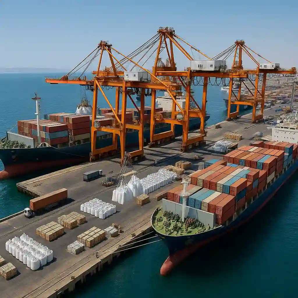 Export Caustic Soda to the Persian Gulf